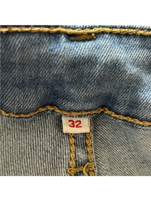 Levi's Blue Denim Jeans Women's Size 32 thumbnail 3