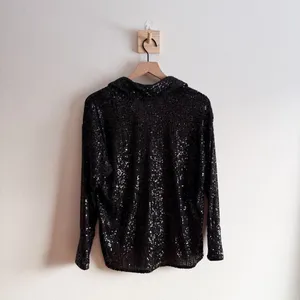 Abercrombie and Fitch Sequin Button Down Top Size XS thumbnail 5