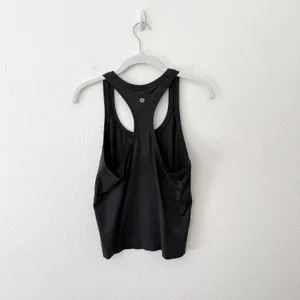[Lululemon] Black Swiftly Tech Racerback Race Length Seamless Workout Tank Sz 8 thumbnail 4