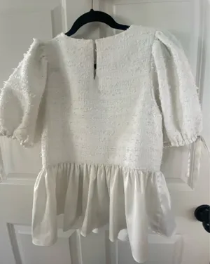 Grey Collective Blouse White Size M thumbnail 2