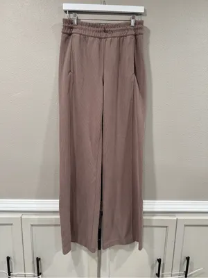Lululemon Ribbed Softstreme Mid Rise Pant 32” Taupetastic thumbnail 5