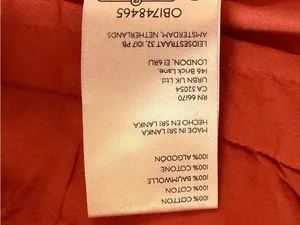 Anthropologie High Rise Wide Leg Culotte Pants Orange Pleated‎ Cropped Trousers thumbnail 8
