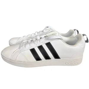 Adidas VS Advantage Sneakers Men's Sz 8‎ white Black Casual thumbnail 4
