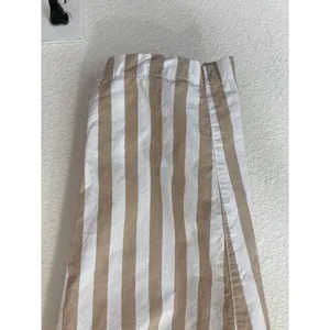 Urban Outfitters Maximalism Barrel Crop Percy Striped Pleated High-Rise Pants 6 thumbnail 3