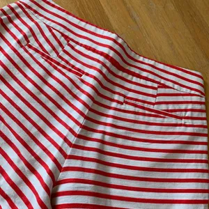 White and red stripe J.Crew shorts size 6 thumbnail 5