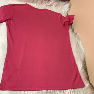Nike Dri-Fit Pink Short Sleeve Shirt Size Medium thumbnail 9