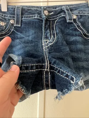 Miss Me Size 28 Mid Jean Shorts Womans thumbnail 5