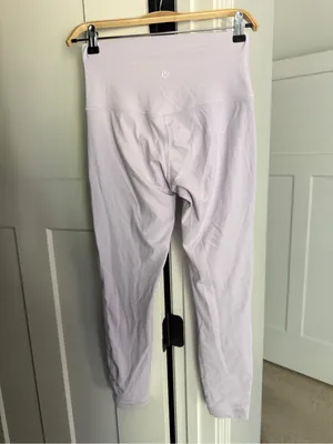 Lululemon Align Pant 25" Lavender Dew light purple leggings high rise stretch thumbnail 6