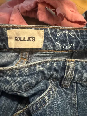 ROLLA'S Heidi High-Rise Straight Leg Jeans - 27 thumbnail 7