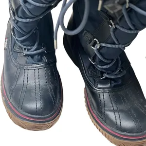 Pajar Canada Waterproof Fleece Lined Tall Winter Boots Navy Women’s 6–6.5 EUC thumbnail 8
