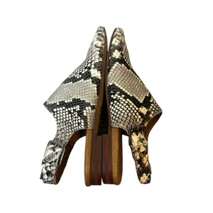Gee‎ Wawa for Anthropologie snakeskin Slingback flats sz 6 thumbnail 4