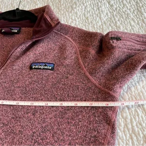 Patagonia Better Sweater Kipi Pink‎ 1/4 Zip Fleece Pullover Women's Small thumbnail 10