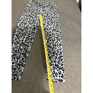 Aerie Offline Women's Real Me Leopard Crossover 7/8 Leggings High Rise Sz L thumbnail 4