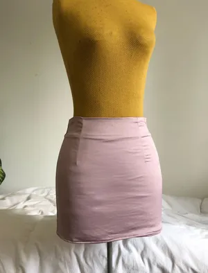 ASOS Satin Micro Mini Skirt thumbnail 1