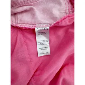Butterfly Delia’s wide leg pink Y2K pants size Medium thumbnail 4