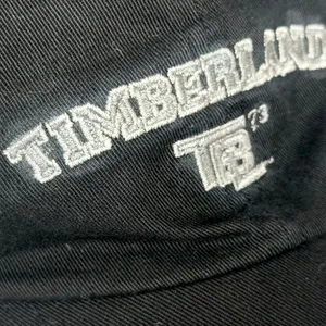 Vintage 90's Timberland Logo Black Baseball Cap Adjustable Hat Cotton Women thumbnail 8