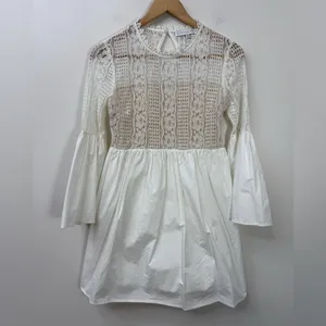 Endless Rose white lace poplin mini dress size S thumbnail 5