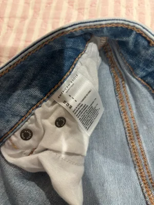American Eagle Next Level Denim Midi Short thumbnail 4