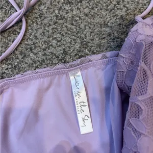 Lucy in the Sky Purple Mini Dress thumbnail 3
