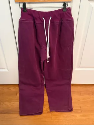 Free People Movement Final Call Sweatpants in Deep Mulberry thumbnail 2