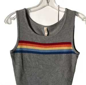 I love it Knit Crop Top thumbnail 5