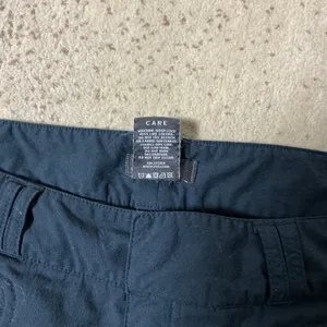 REI Sahara Convertible Hiking Pants Women 12 Black Zip Off Cargo Trail UPF 50+ thumbnail 7
