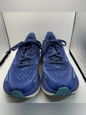 Hoka Women's‎ Clifton 9 Running Athletic Shoe Sneaker Cobalt Blue Comfort 7 thumbnail 2
