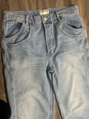 We The Free Light Blue High-Rise Wide Leg Jeans thumbnail 2