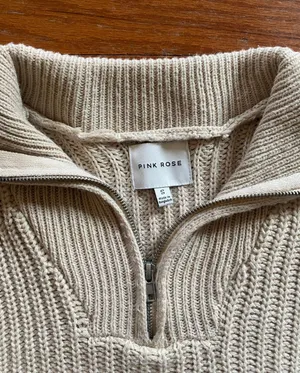 Quarter Zip Sweater thumbnail 3