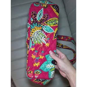 Vera Bradley Floral Quilted Tote Bag - Vibrant Pattern thumbnail 6