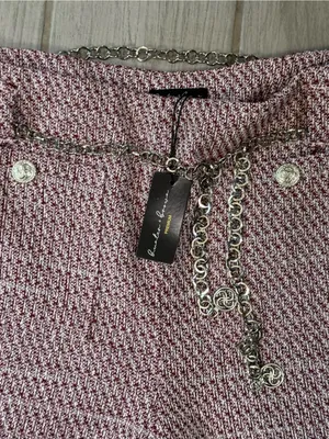Hunter & Brown Premium Wide-Leg Pants – Size L Mauve thumbnail 5
