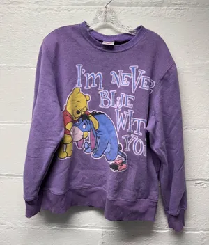 Vintage Winnie The Pooh I’m Never Blue Crewneck thumbnail 1