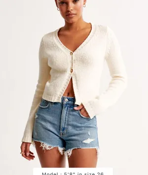 Abercrombie High Rise Mom Short thumbnail 1