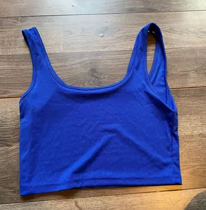 Blue Crop Top thumbnail 1