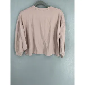 Aritzia The Group by Babaton Womens Knit Top Pink Balloon Sleeve Relaxed Size 1 thumbnail 3