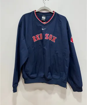 Nike Boston Red Sox Pullover Windbreaker Jacket MLB Genuine Merchandise  thumbnail 3