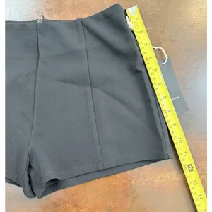 Melrose and Market Micro mini basic short XS Black Festival Gothcore dark academia Concert thumbnail 2