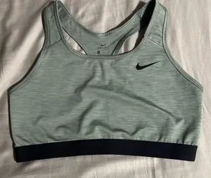 Nike Women's Dri-FIT Grey Sports Bra Size XL thumbnail 1