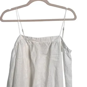 Urban Outfitters UO‎ White 100% Linen Juliana Midi Dress Women’s Small thumbnail 6
