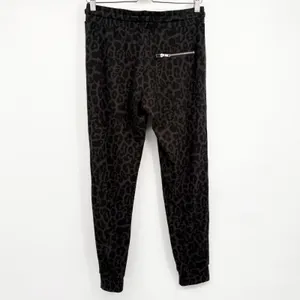 NWT LNA Womens Brushed Leopard Print Soft Cozy Sweatpants Jogger Pants Size S thumbnail 9