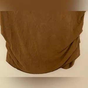 Vivace Brown Sleeveless Suede Western Cinched Waist Top Women’s Size unknown thumbnail 9