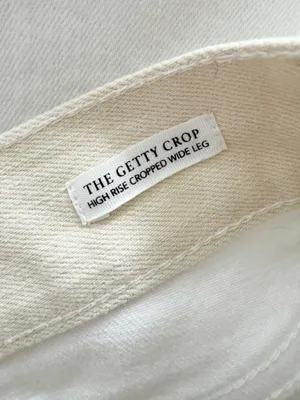 Rails The Getty Crop Wide Leg in Ecru Patchwork Size 25 thumbnail 16