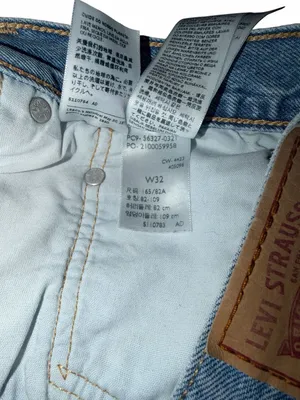 Levi's 501 (32) Original Distressed Cut-Off Denim Shorts thumbnail 3