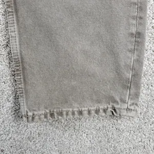 Zara The Straight Cropped Womens Jeans US 4 / EU 36 Khaki Med Wash Mid Rise New thumbnail 11