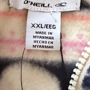 O'Neill Ladies Half Zip Print Fleece Hoodie size XXL thumbnail 8