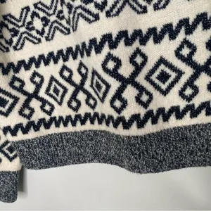 A New Day Fair Isle Mock Neck Cheers Sparkle Sweater in XS thumbnail 10