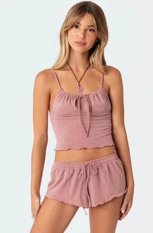 Edikted Loungewear Tank Top thumbnail 1