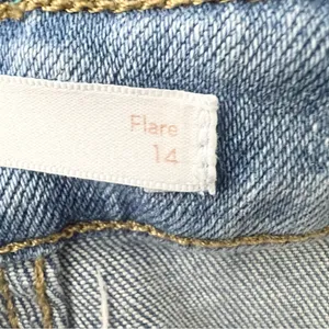 LC Lauren Conrad Classic Light Blue High Rise Flare Jeans Size 14 thumbnail 8