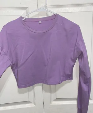 Workout Tops Purple thumbnail 1