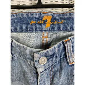 Vintage Y2K 7 For All Mankind A-Pocket‎ Bootcut Jeans 30 Made in USA Medium Wash thumbnail 5